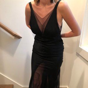 Vintage 1980s Karl Lagerfeld Black Dress